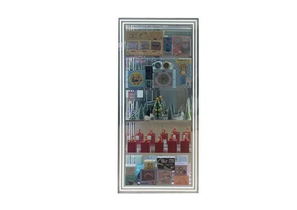 A-12款 Slim 6-tier LED cabinet, multi-purpose for blind box/small gifts, narrow multi-layer design Model A-12