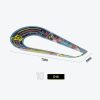 D10 Graffiti Teardrop Neon Ceiling Sign — Hip-Hop Street-Art LED Loop Light for Urban Arcades & Skate-Theme Game Zones Model D-10