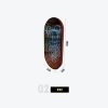 E02 Oval Capsule Infinity Mirror LED Sign with 3D Wireframe Balloon Display - Modern Holographic Acrylic Wall Art for Arcade, Party Venue, Photo Booth Model E-02