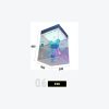 Holographic Bear Collectible Figure Display Case - Iridescent Acrylic Showcase Box with Infinite Reflection Effect for Bearbrick, Pop Mart, Limited Edition Designer Toys and Blind Box Collectibles Model E-06