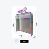 Arcade Pinball Machine Cabinet 3-Player Single-Sided Station with RGB LED Illuminated Frame & Space Theme Model G-01 (Three Countertops)